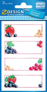 Household labels berries